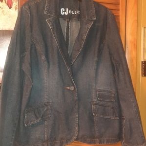 CJ BLUE Denim Jacket Size 16
